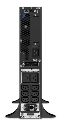 APC SRT3000XLW-IEC uninterruptible power supply (UPS) Double-conversion (Online) 3 kVA 2700 W 8 AC outlet(s) SRT3000XLW-IEC 731304320081