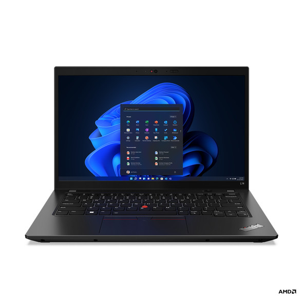 Lenovo ThinkPad L14 Notebook 35.6 cm (14") Touchscreen Full HD AMD Ryzen 5 PRO 8 GB DDR4-SDRAM 256 GB SSD Wi-Fi 6E (802.11ax) Windows 11 Black 21C50013US 196379675465