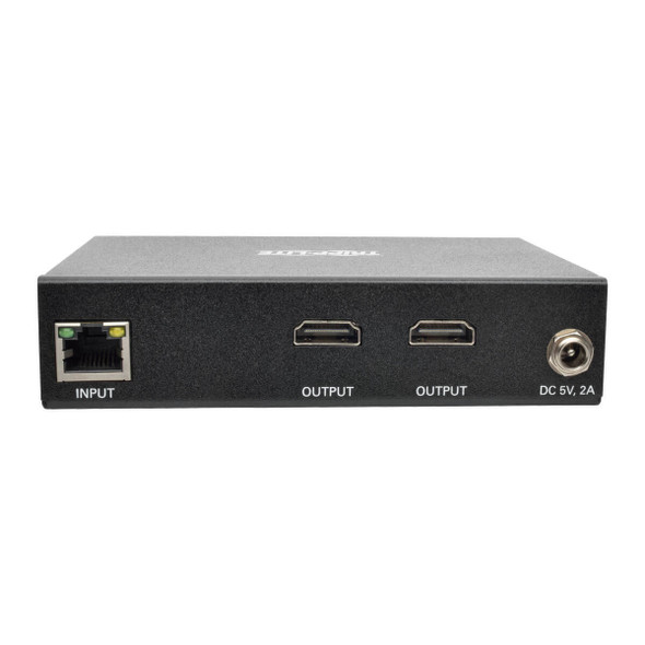 Tripp Lite B160-200-HSI 2-Port HDMI over IP Extender Receiver over Cat5/Cat6, RS-232 Serial and IR Control, 1080p 60 Hz, 328 ft. (100 m), TAA B160-200-HSI 037332196774