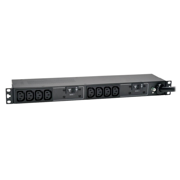 Tripp Lite PDUH32HV 7.7kW Single-Phase 200-240V Basic PDU, 10 C13 Outlets, IEC 309 32A Blue Input, 3.6 m Cord, 1U Rack-Mount PDUH32HV 037332183224