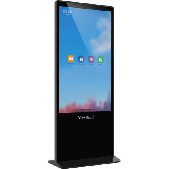 Viewsonic EP5542T Signage Display Totem design 139.7 cm (55") LED 450 cd/m² 4K Ultra HD Black Touchscreen Android 8.0 EP5542 766907006896