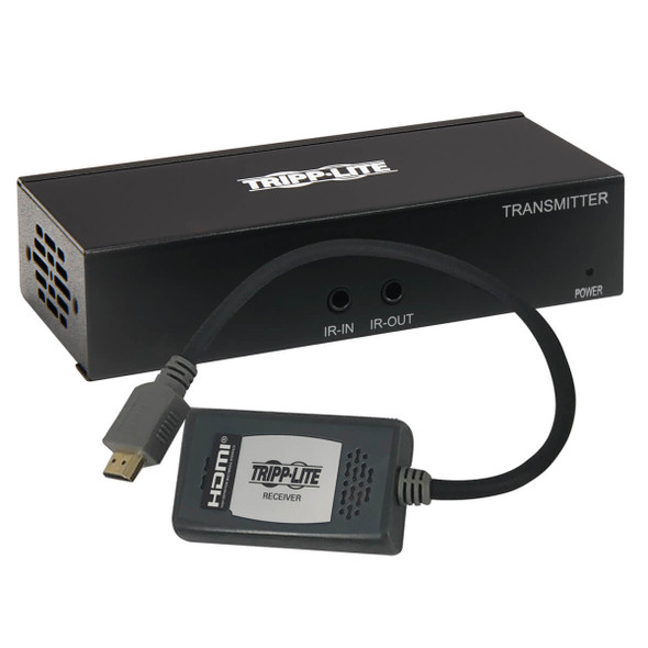 Tripp Lite B127A-1A1-BHPH HDMI over Cat6 Extender Kit, Transmitter and Pigtail Receiver, 4K 60Hz, 4:4:4, PoC, HDR, HDCP 2.2, 230 ft., TAA B127A-1A1-BHPH 037332258632
