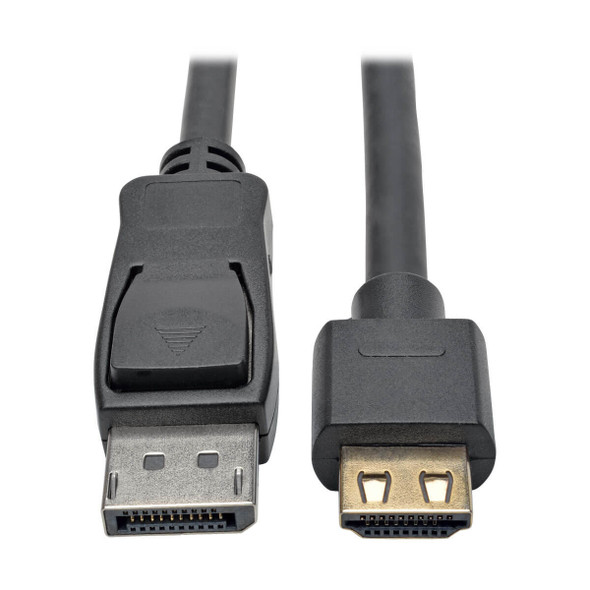 Tripp Lite P582-020-HD-V2A DisplayPort 1.2 to HDMI Active Adapter Cable (M/M), 4K 60 Hz, Gripping HDMI Plug, HDCP 2.2, 20 ft. (6.1 m) P582-020-HD-V2A 037332200587
