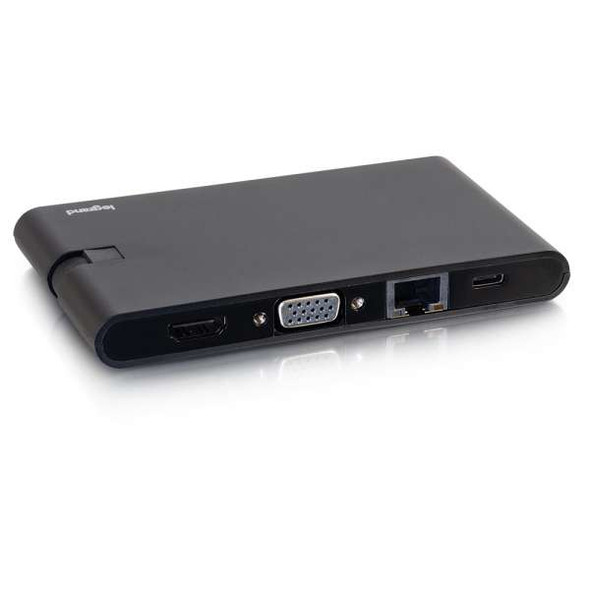 C2G 26916 interface hub USB 3.2 Gen 1 (3.1 Gen 1) Type-C 5000 Mbit/s Black 26916 757120269168