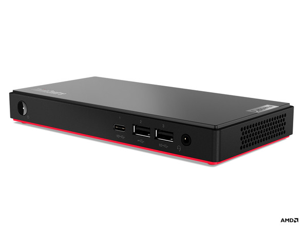Lenovo ThinkCentre M75n 3300U mini PC AMD Ryzen 3 PRO 8 GB DDR4-SDRAM 256 GB SSD Windows 10 Pro Black, Grey, Red 11BS000NUS 194778811026