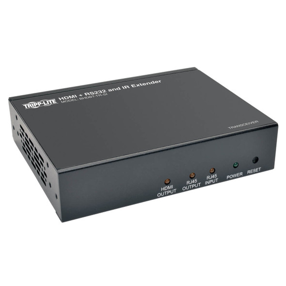 Tripp Lite HDBaseT Class B (HDBaseT-Lite) HDMI over Cat5e/6/6a Extender Transceiver, Serial and IR, 4Kx2K UHD/1080p, Up to 230 ft. (70 m) BHDBT-TR-SI 037332187062