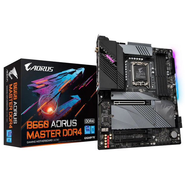 Gigabyte B660 AORUS MASTER DDR4 motherboard Intel B660 LGA 1700 ATX B660 AORUS MASTER DDR4 889523030547