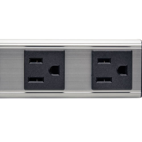 Tripp Lite PS120406 power extension 1.83 m 4 AC outlet(s) Black, Grey PS120406 037332186119