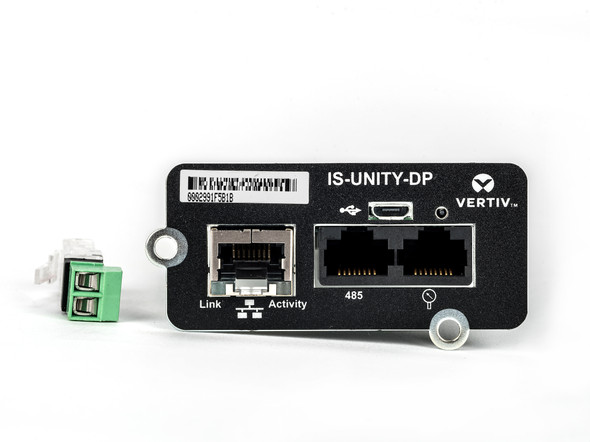 Vertiv Liebert IS-UNITY-DP network card Internal Ethernet 100 Mbit/s IS-UNITY-DP 813829014130