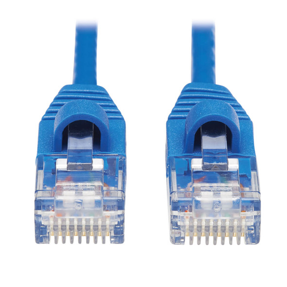 Tripp Lite N261-S10-BL Cat6a 10G Snagless Molded Slim UTP Ethernet Cable (RJ45 M/M), Blue, 10 ft. (3.05 m) N261-S10-BL 037332251756