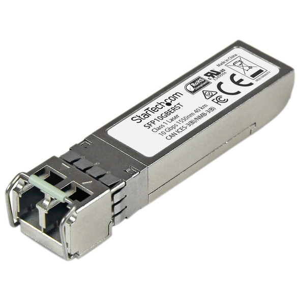 StarTech.com MSA Uncoded SFP+ Module - 10GBASE-ER - 10GbE Single Mode Fiber (SMF) Optic Transceiver - 10GE Gigabit Ethernet SFP+ - LC 40km - 1550nm - DDM SFP10GBERST 065030873390