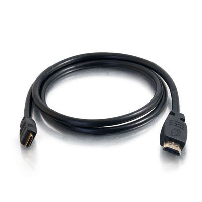 C2G HDMI mini to HDMI, 3m HDMI cable HDMI Type A (Standard) HDMI Type C (Mini) Black 40164 757120401643