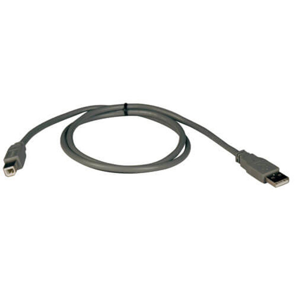 Tripp Lite U021-003 USB 2.0 A/B Cable (M/M), 3 ft. (0.91 m) U021-003 037332119421