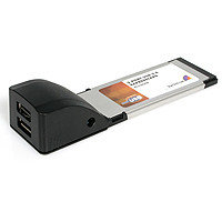 StarTech.com 2 Port ExpressCard Laptop USB 2.0 Adapter Card EC230USB 065030824255