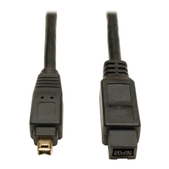 Tripp Lite F019-006 FireWire 800 IEEE 1394b Hi-speed Cable (9pin/4pin M/M) 6 ft. (1.83 m) F019-006 037332124586