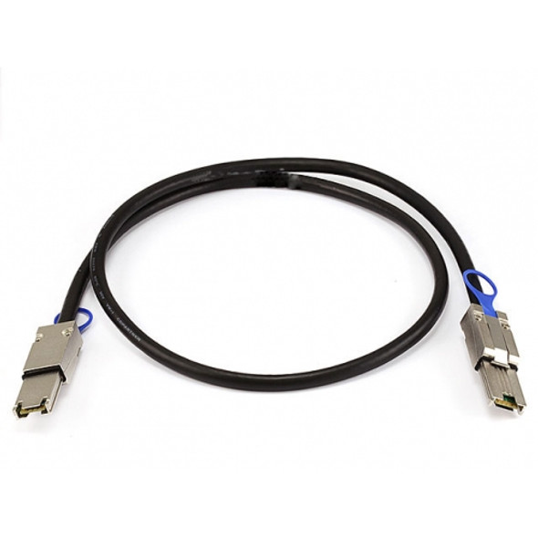 QNAP CAB-SAS10M-8088 Serial Attached SCSI (SAS) cable 1 m Black CAB-SAS10M-8088 885022003761