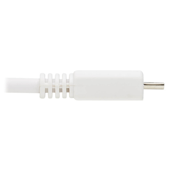Tripp Lite U050AB-003-WH Safe-IT USB-A to USB Micro-B Antibacterial Cable (M/M), USB 2.0, White, 3-ft. (0.91 m) U050AB-003-WH 037332260673