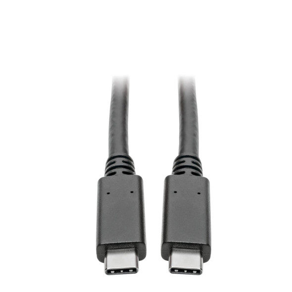 Tripp Lite U420-006 USB-C Cable (M/M) - USB 3.1, Gen 1 (5 Gbps), Thunderbolt 3 Compatible, 6 ft. (1.83 m) U420-006 037332218407