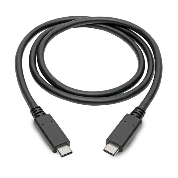 Tripp Lite USB-C to USB-C Cable (M/M) - 3.1, 5 Gbps, 5A Rating, Thunderbolt 3 Compatible, 0.91 m U420-003-5A 037332218438