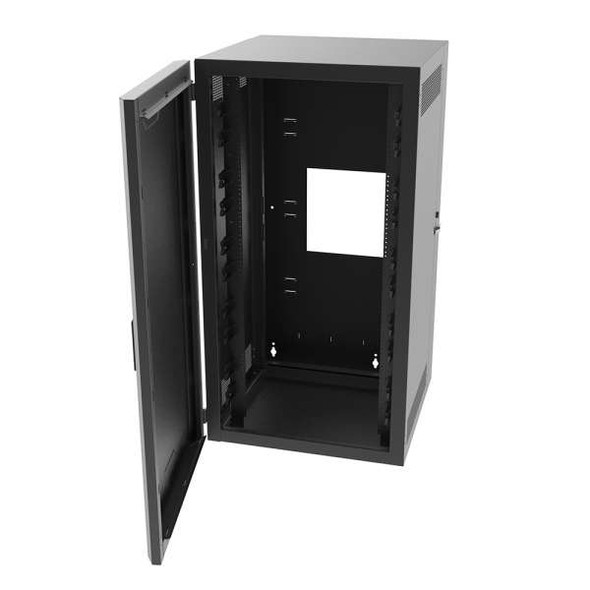 C2G SWM12RUSD-26-26 rack cabinet 12U Wall mounted rack Black SWM12RUSD-26-26 662875015369