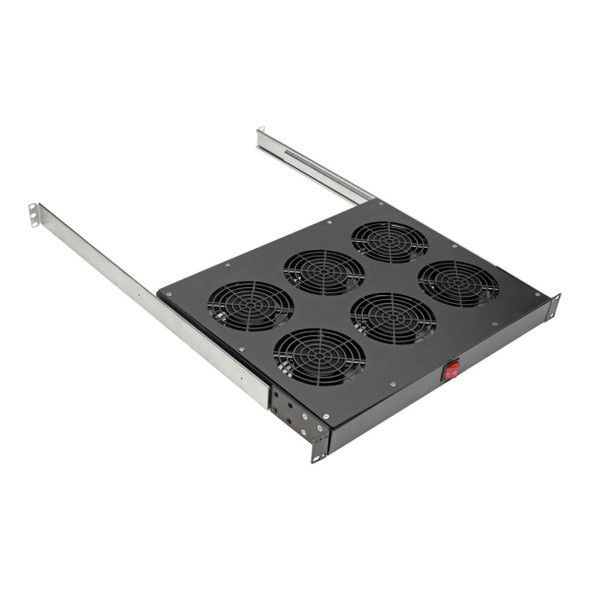 Tripp Lite Fan Tray for 19 in. Racks - 1U, 6 120V High-Performance Fans, 576 CFM, C14 Inlet SRFANTRAY6 037332214300