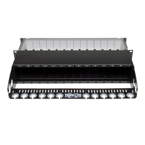 Tripp Lite N482-02U Enclosure for 14 High-Density Fiber Cassettes, 2U N482-02U 037332184528