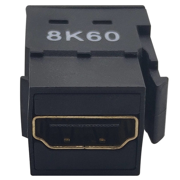 Tripp Lite P164-000-KPBK8K HDMI Keystone/Panel-Mount Coupler (F/F) - 8K 60 Hz, Black P164-000-KPBK8K 037332269584