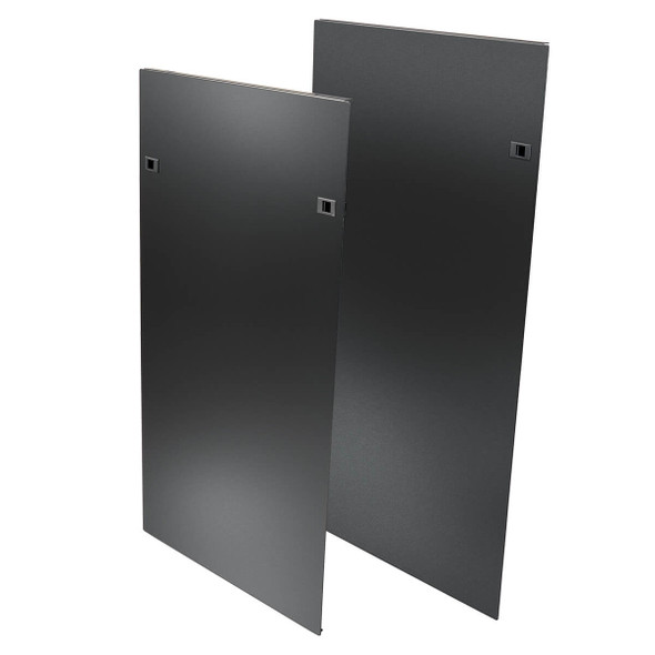 Tripp Lite SR52SIDE4PHD SmartRack Side Panel Kit with Latches for 52U 4-Post Open Frame Rack, 2 Panels SR52SIDE4PHD 037332186386