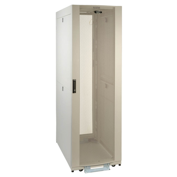 Tripp Lite SR42UW 42U SmartRack White Standard-Depth Rack Enclosure Cabinet with doors & side panels SR42UW 037332175519
