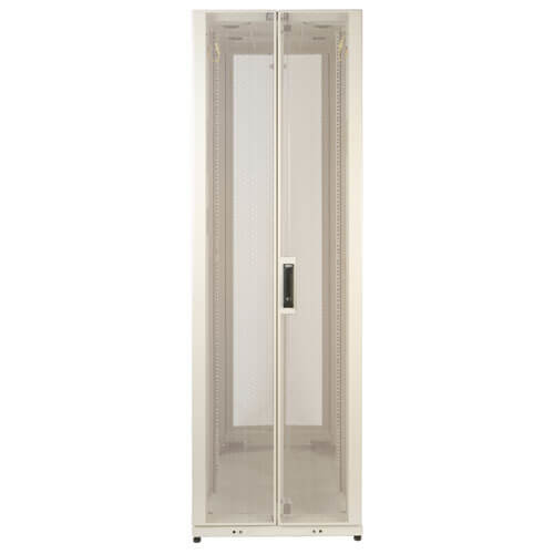 Tripp Lite SR42UWEXP 42U SmartRack White Standard-Depth Rack Enclosure - side panels not included SR42UWEXP 037332178985
