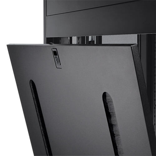 Tripp Lite SR42SIDEPT SmartRack Pass-Through Side Panel with Key-Locking Latches for 42U Server Rack Cabinet, 2 Panels SR42SIDEPT 037332179128