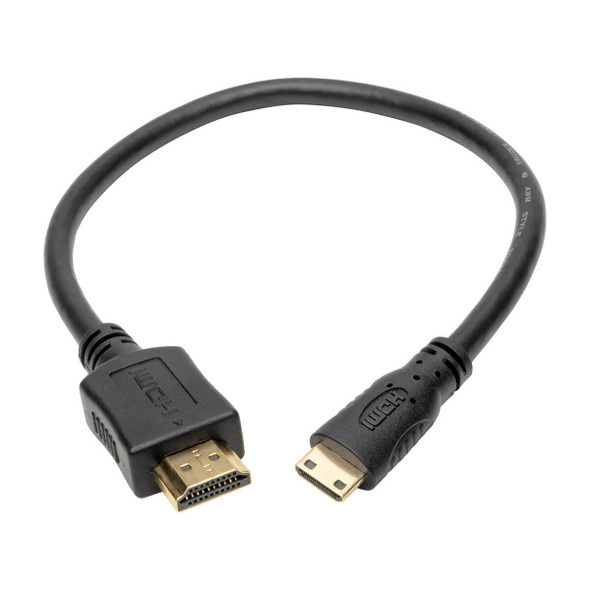 Tripp Lite P571-001-MINI High-Speed HDMI to Mini HDMI Cable with Ethernet (M/M), 1 ft. P571-001-MINI 037332205728