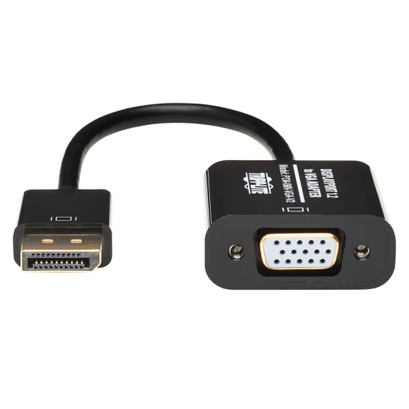 Tripp Lite P134-06NVGAV2BP DisplayPort to VGA Active Adapter Video Converter , DP ver 1.2 (M/F), 6-in. (15.24 cm), 50 pack P134-06NVGAV2BP 037332237743