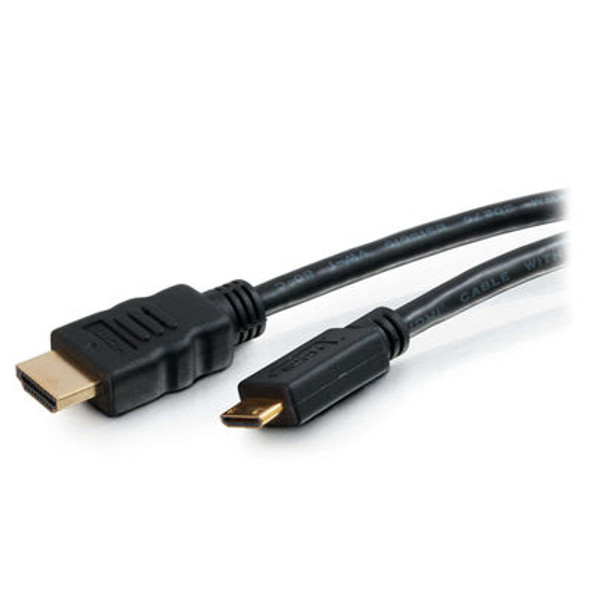 C2G 40307 HDMI cable 2 m HDMI Type A (Standard) HDMI Type C (Mini) Black 40307 757120403074