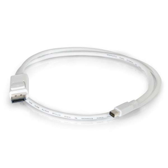 C2G 54298 DisplayPort cable 1.83 m Mini DisplayPort White C2G54298 757120542988