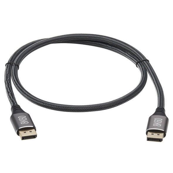 Tripp Lite P580-003-8K6 DisplayPort 1.4 Cable - 8K UHD @ 60 Hz, HDR, HBR3, HDCP 2.2, 4:4:4, BT.2020, M/M, Black, 3 ft. (0.91 m) P580-003-8K6 037332254108