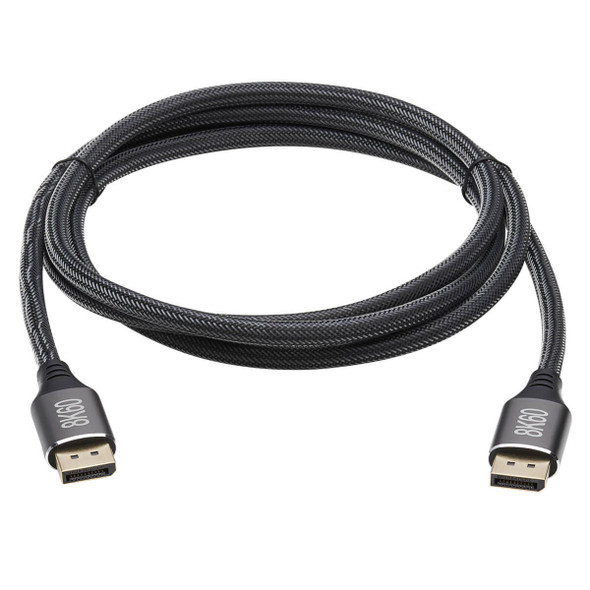 Tripp Lite P580-006-8K6 DisplayPort 1.4 Cable - 8K UHD @ 60 Hz, HDR, HBR3, HDCP 2.2, 4:4:4, BT.2020, M/M, Black, 6 ft. (1.83 m) P580-006-8K6 037332254115