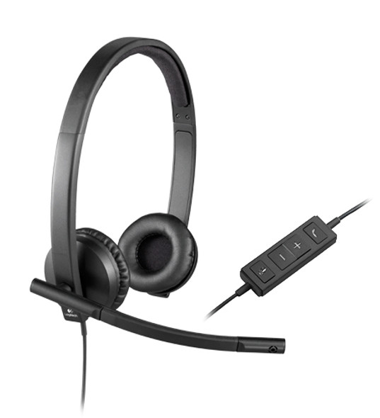 Logitech H570e Headset Head-band Black 40704