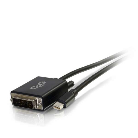 C2G 6ft, Mini DisplayPort - DVI-D 1.8 m Black 54335 757120543350
