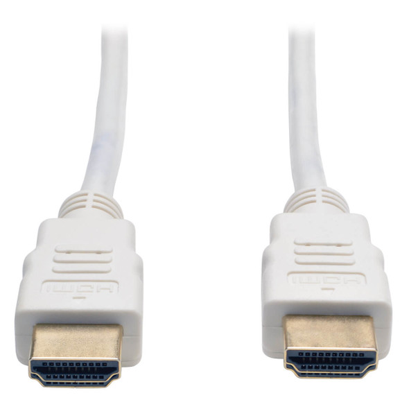 Tripp Lite P568-003-WH High-Speed HDMI Cable (M/M) - 4K, Gripping Connectors, White, 3 ft. (0.9 m) P568-003-WH 037332184795