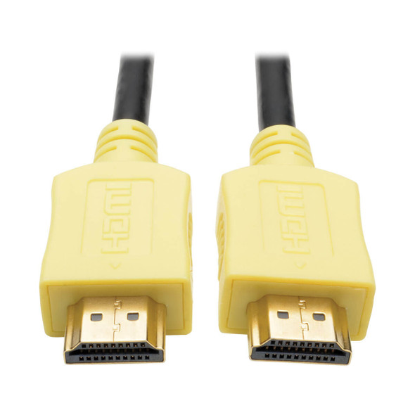 Tripp Lite P568-006-YW High-Speed HDMI Cable, Digital Video and Audio, UHD 4K (M/M), Yellow, 6 ft. (1.83 m) P568-006-YW 037332197061