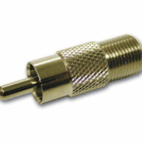 C2G RCA Male -> F-type Female Adapter 27313 757120273134