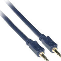 C2G 12ft Velocity 3.5mm Mono M/M audio cable 3.6 m Blue 40621 757120406211