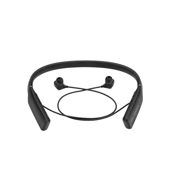 | SENNHEISER ADAPT 461T Headset Wireless In-ear, Neck-band Calls/Music Bluetooth Black, Silver 1001006 840064408080