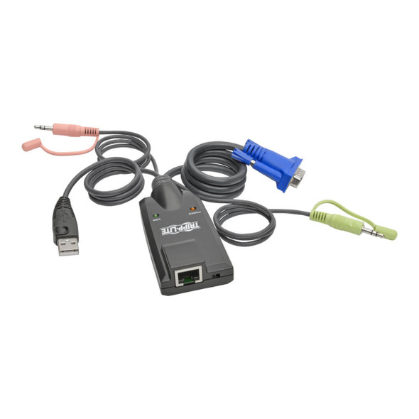 Tripp Lite B055-001-USB-VA NetDirector USB Server Interface Unit with Virtual Media Support and Audio (B064-IPG Series) B055-001-USB-VA 037332199751