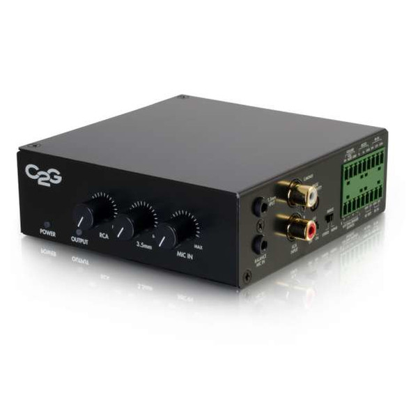 C2G 40880 audio amplifier Home Black 40880 757120408802