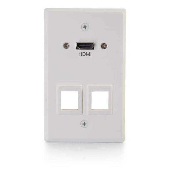 C2G 60161 wall plate/switch cover White 60161 757120601616