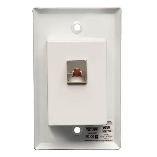 Tripp Lite B132-100A-WP-1 AV extender AV receiver White B132-100A-WP-1 037332160096