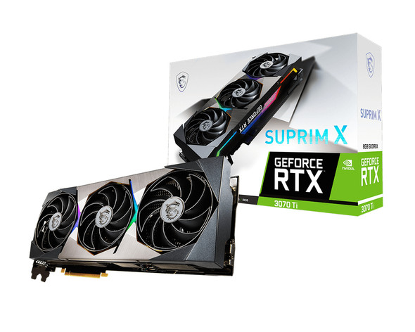 MSI G307TSX8 graphics card NVIDIA GeForce RTX 3070 Ti 8 GB GDDR6X G307TSX8 824142255780