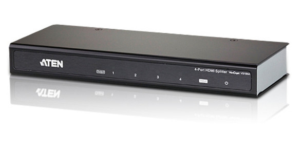 ATEN 4 Port HDMI Splitter 4x HDMI VS184A 672792004377